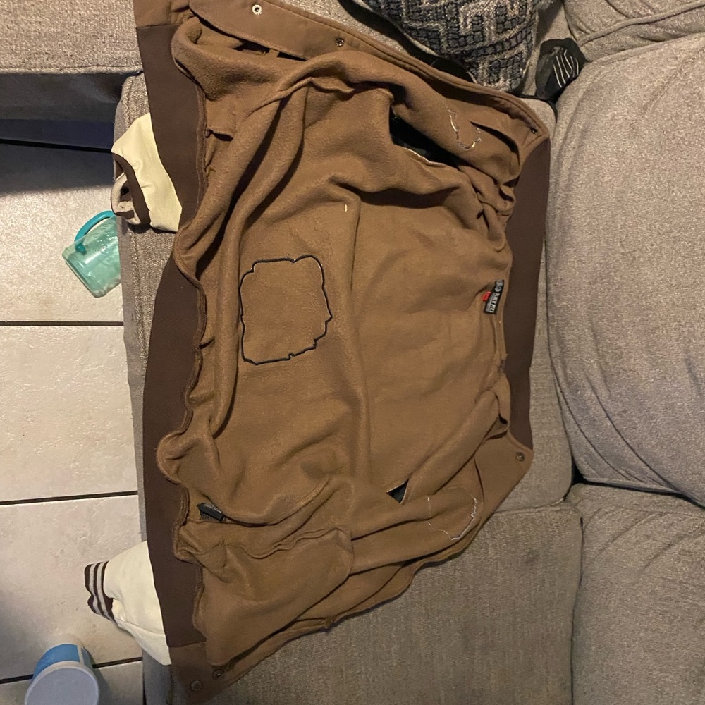 Brown Varsity jacket - Picture 3 of 3